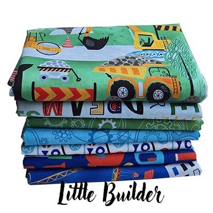 Little Builder Collection by Benartex Fabrics