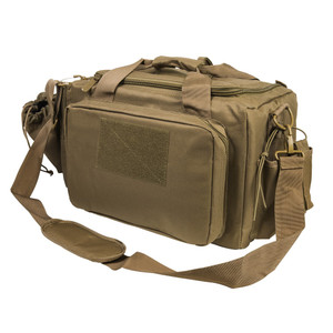 VISM Heavy Duty Competition Range Bag Tactical Shooting Range Pistol Bag- Tan VISM Heavy Duty Competition Range Bag Tactical Shooting Range Pistol Bag- Tan