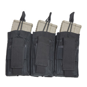 NcSTAR Triple AR/Pistol Mag Pouch-Black NcSTAR Triple AR/Pistol Mag Pouch-Black