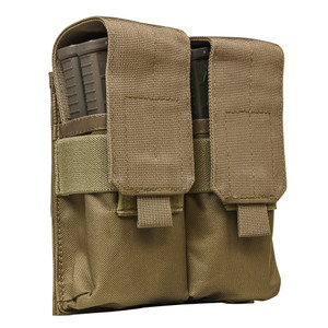 VISM AR15/AK Quad Magazine MOLLE Pouch-Tan VISM AR15/AK Quad Magazine MOLLE Pouch-Tan