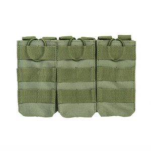 Tactical Molle Triple Magazine Pouch Nylon 223/5.56/7.62 Rifle Mag Holder-Green Tactical Molle Triple Magazine Pouch Nylon 223/5.56/7.62 Rifle Mag Holder-Green
