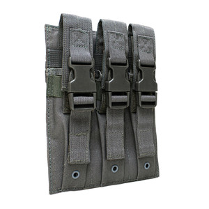 NcSTAR Hicap Pistol Triple Magazine Pouch- Urban Gray NcSTAR Hicap Pistol Triple Magazine Pouch- Urban Gray