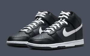 Nike Dunk High GS Black White Size 4Y/ Women 5.5 Nike Dunk High GS Black White Size 4Y/ Women 5.5