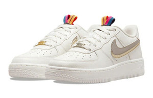 Nike Air Force 1 LV8 White Gold