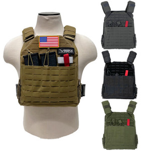 Laser Cut Plate Carrier Vest Tactical Modular Ballistic Gear M-4XL
