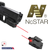 Red Laser Pistol Strobe Fits Glock, Smith & Wesson Picatinny Weaver Rail Compact