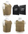 VIZM Discreet Plate Carrier XS-SM, M-2XL, 2XL-4XL Adjustable Includes (2) LVL IIIA Soft Panels-Tan