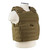 VIZM Expert Plate Carrier XS-SM Adjustable Includes (2) 8x10  Level IIIA Soft Panels-Tan
