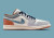 Nike Air Jordan 1 Low SE "Phantom/Coconut Milk/Amber Brown/Star Blue" Men's Shoe