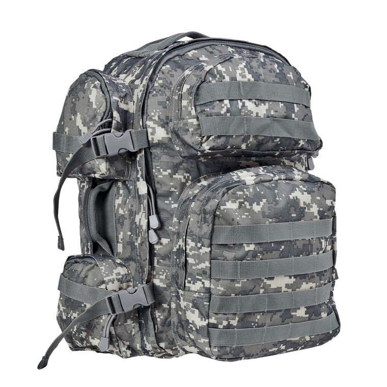 NcSTAR Heavy Duty PALS Utility Camping Hiking Tactical Backpack- Digital Camo
