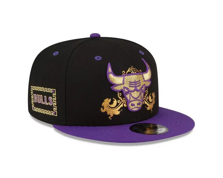 New Era Chicago Bulls Shine 9FIFTY Snapback Hat, 2 Tone Cap