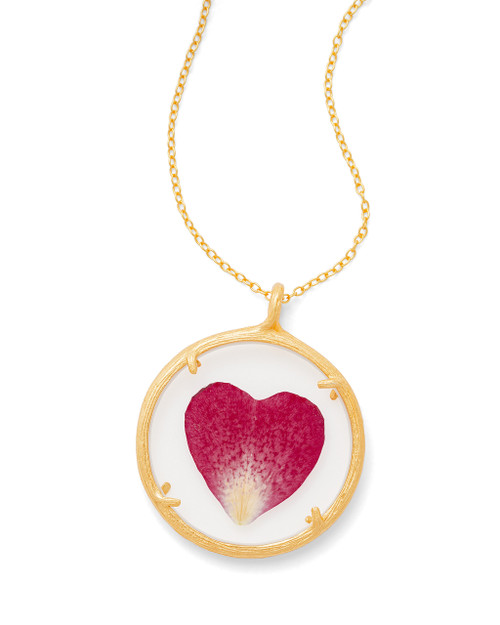 Botanical Rose Necklace