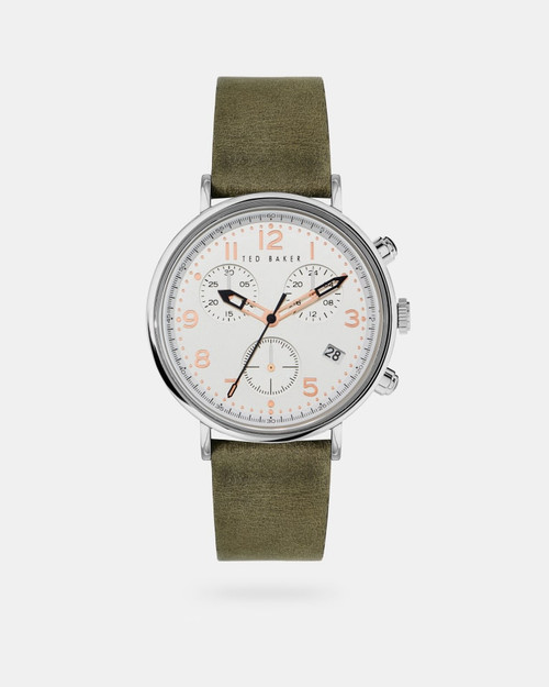 Miosaa Leather Watch