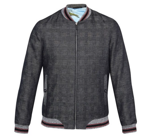 Reactiv Checked Bomber Jacket