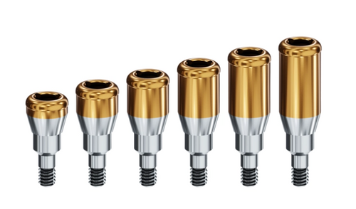 LOCATOR STRAUMANN BONE LEVEL OVERDENTURE ABUTMENT