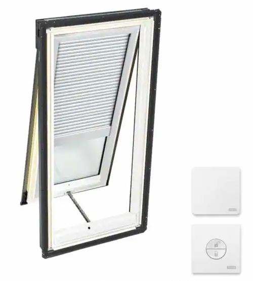 21 in. x 37-7/8 in. Venting Deck Mount Skylight