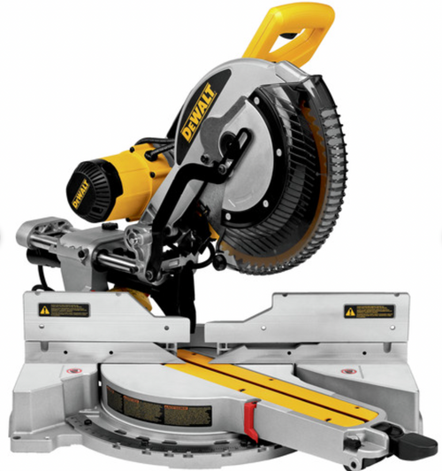 Dewalt DWS779 120V 15 Amp Brushed 12 in. Corded Double Bevel Sliding Compound Miter Saw