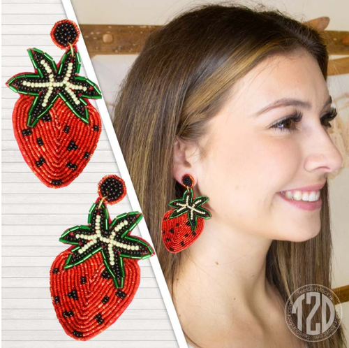 Strawberry Earrings