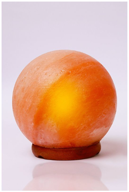 Globe Salt Lamp Pink
