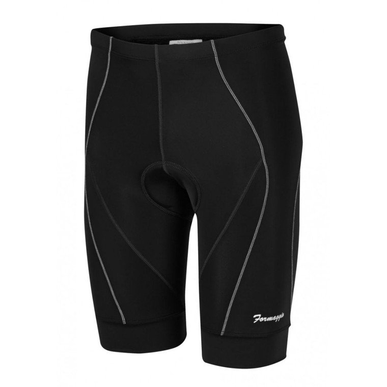Formaggio 10 Panel Pro Style Lycra Men's Padded Cycling Shorts