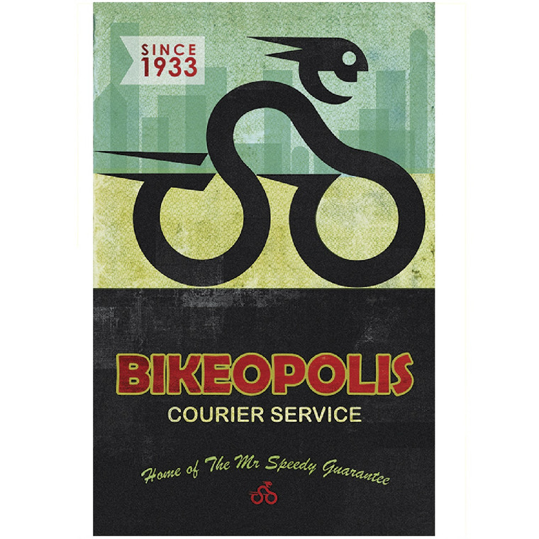 Bikeopolis Courier Service by John Evans