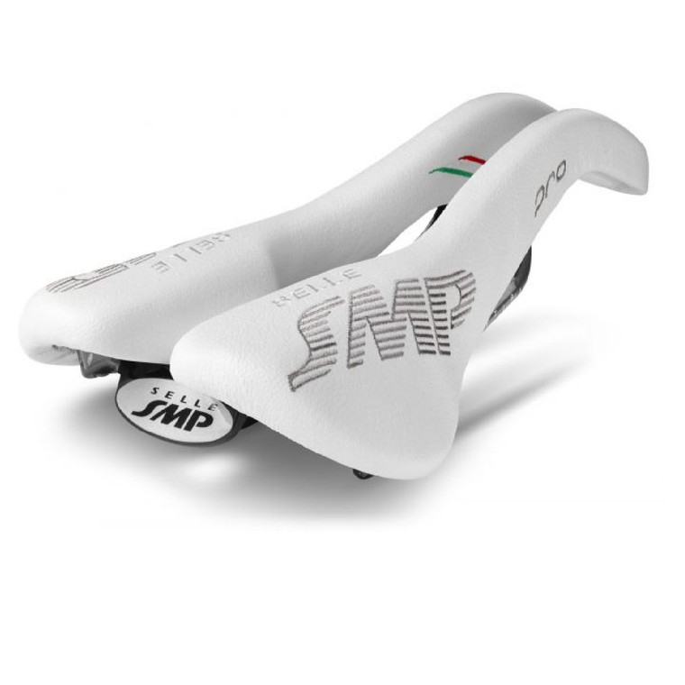 Selle SMP Pro Carbon Fiber Rail Bike Saddle Bike Seat White BoyerCycling