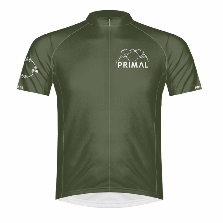 Primal Wear Eco Men's Sport Cut cycling jersey Front boyercycling