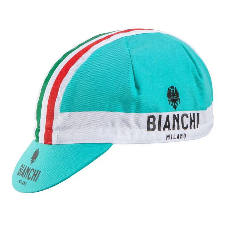 Bianchi Summer cycling Cap Celeste Italian BoyerCycling