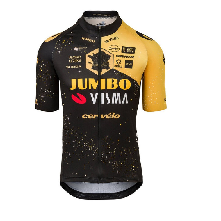 TEAM JUMBO-VISMA Cycling Jersey | Tour De France 2023 "Vélodrome"