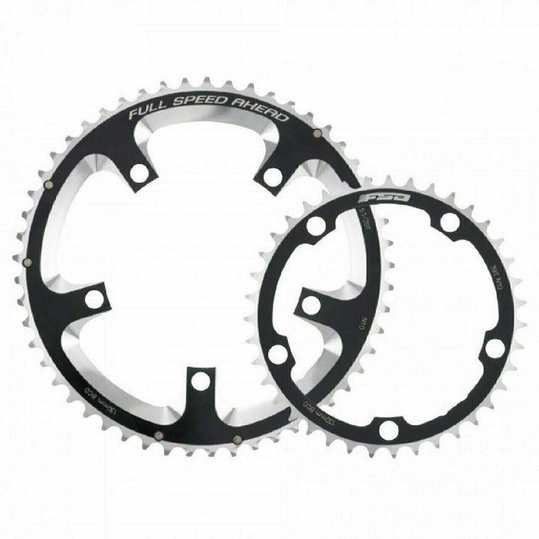 FSA Super Chainring Road Alloy K-Force 110x52t - Black (1 ring only)