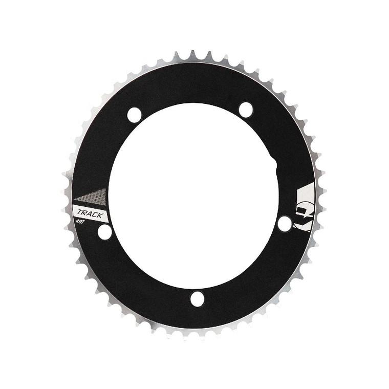 Vision NS Track 5 hole 49T  Chainring SB black 144BCD  1/8"