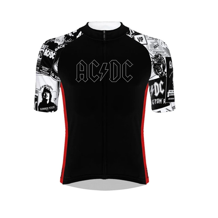 Primal AC/DC American Tour Men’s Prisma Cycling Jersey-Short Sleeve