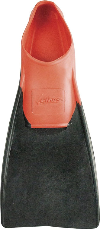 FINIS Long Floating Fins for Swimming, Triathlon, Snorkeling Red/Black, S (US Male 3-5 / US Female 4-6)