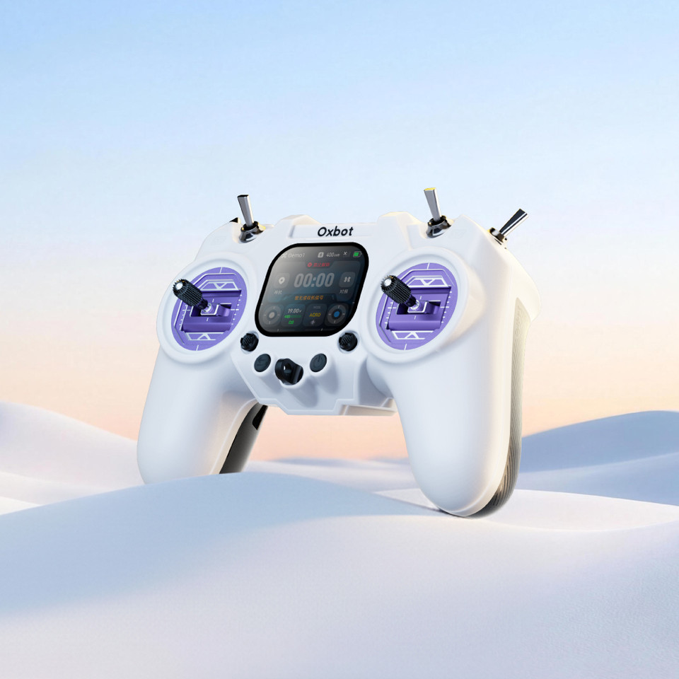 Oxbot R1 ELRS 2.4GHz FPV Radio Controller with RDC50 Gimbals Smart OS