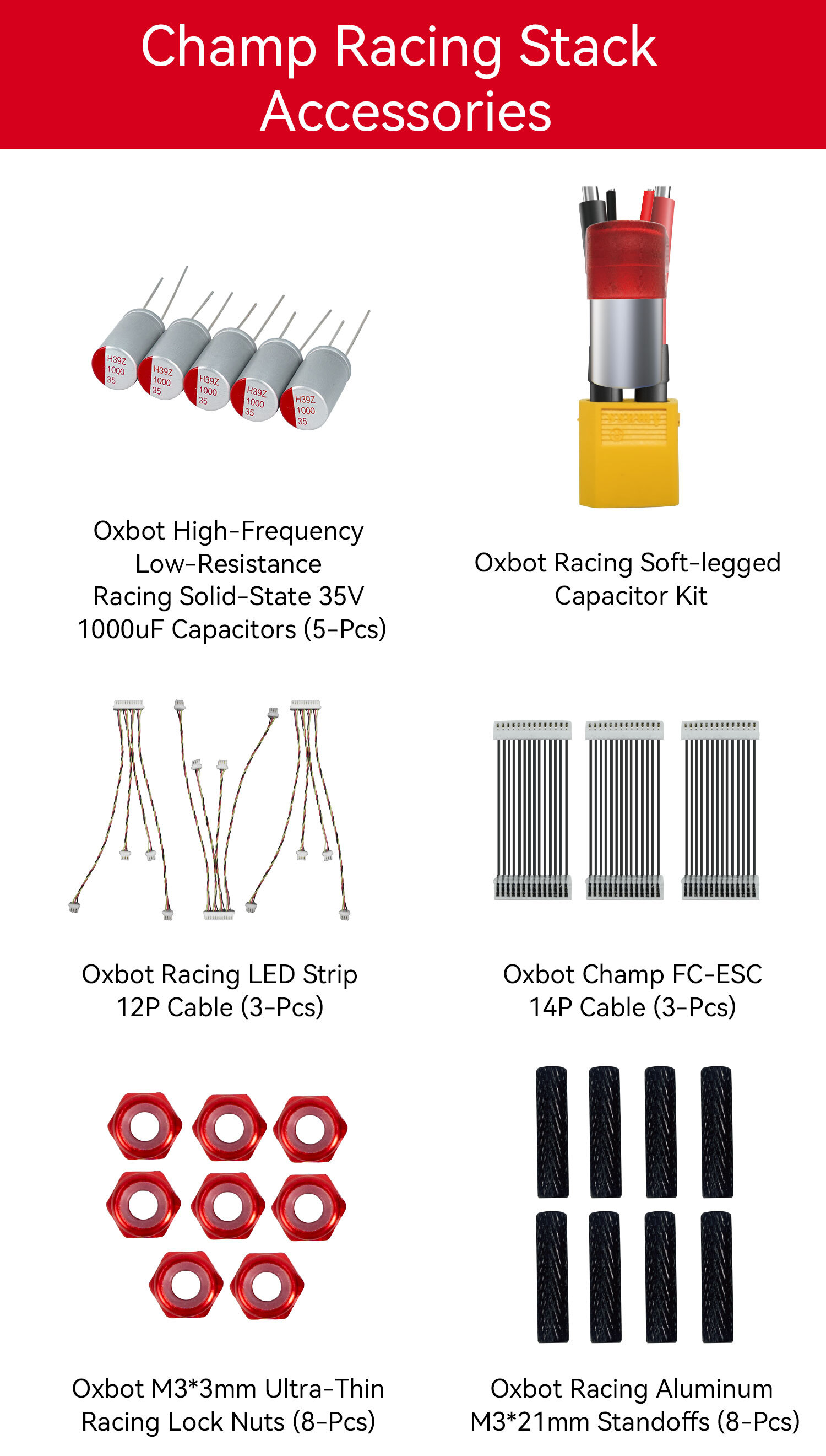 Oxbot Champ Stack Accessories