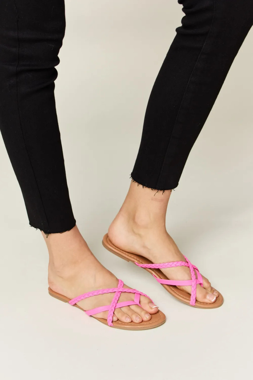 Leather Open Toe Sandals
