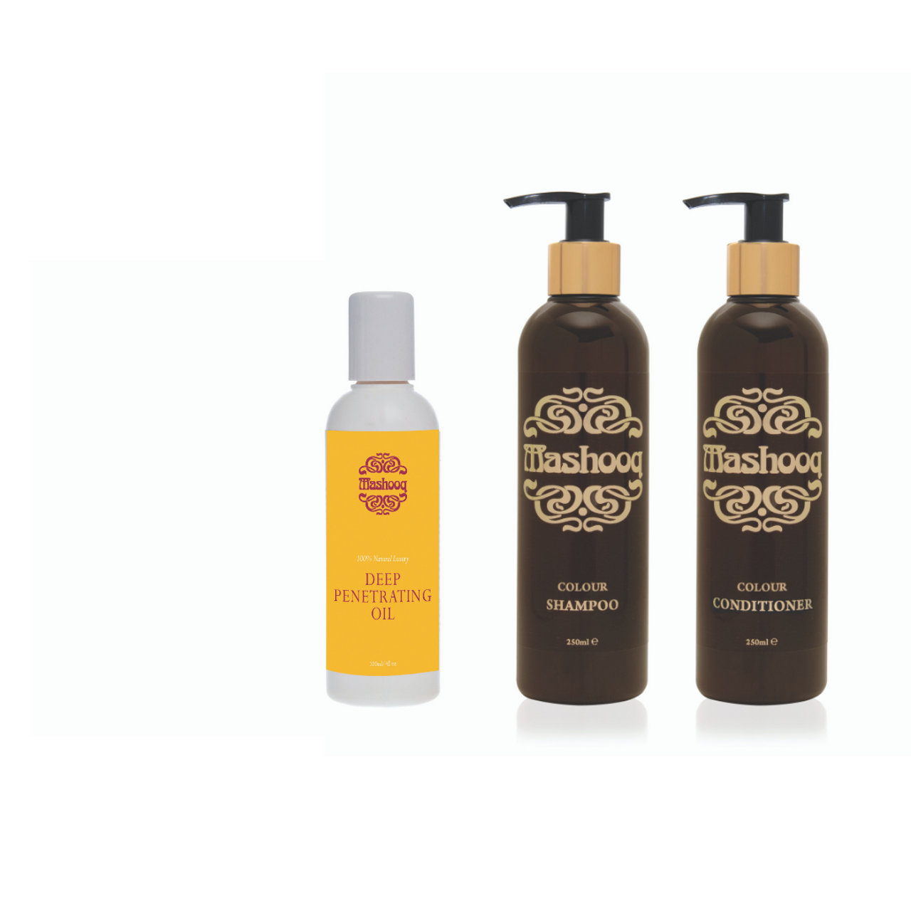 Mashooq Colour Protect Shampoo and Conditioner + 100ml Oil