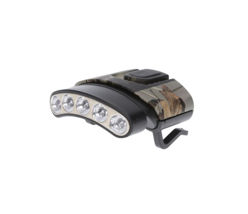 Tilt Camo 5 LED Hat Clip Light