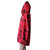 2-pack of short sleeve pullover hoodies in camo and red tie-dye.