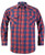 Snap Buttons Flannel Shirts for Men Regular Fit Mens Long Sleeve Shirt,Black Blue MFL006,Large - 1764365393