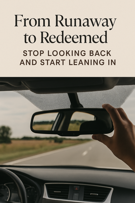 Still Running? Redemption Starts When You Stop Looking Back