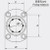 LMH8LUU Linear Motion Oval Flange Ball Bushing 8x15x45 LMT8LUU