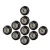 12/24PCS Ender 3 Wheels 3D Printer POM Pulley 625zz Linear Bearing for
