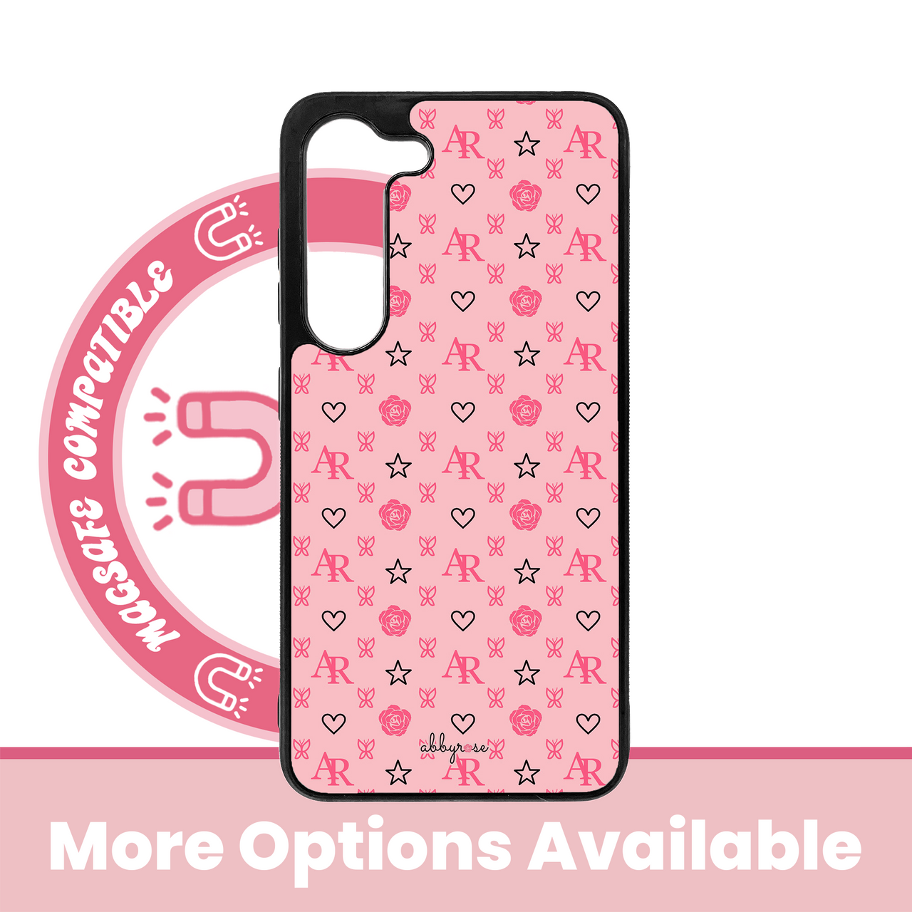 abbyrose Initials MagSafe Galaxy Phone Case