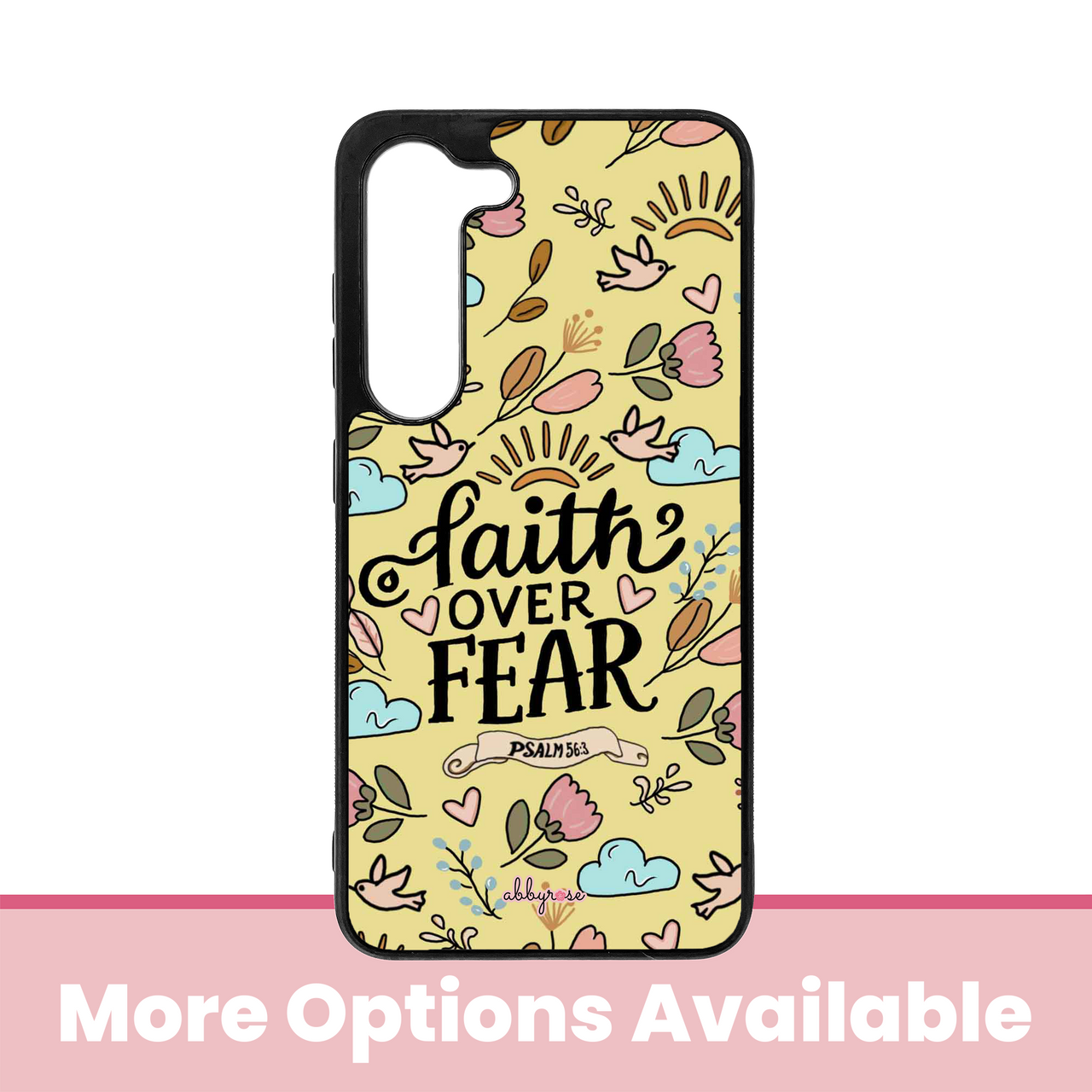 Faith Over Fear Galaxy Phone Case - abbyrose