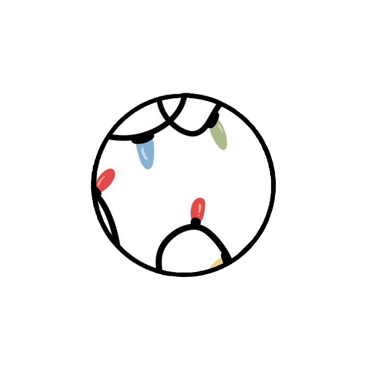 Christmas Lights Adhesive Rose Grip abbyrose