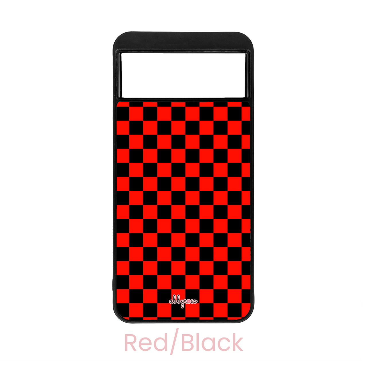 Checkered Pixel Phone Case abbyrose