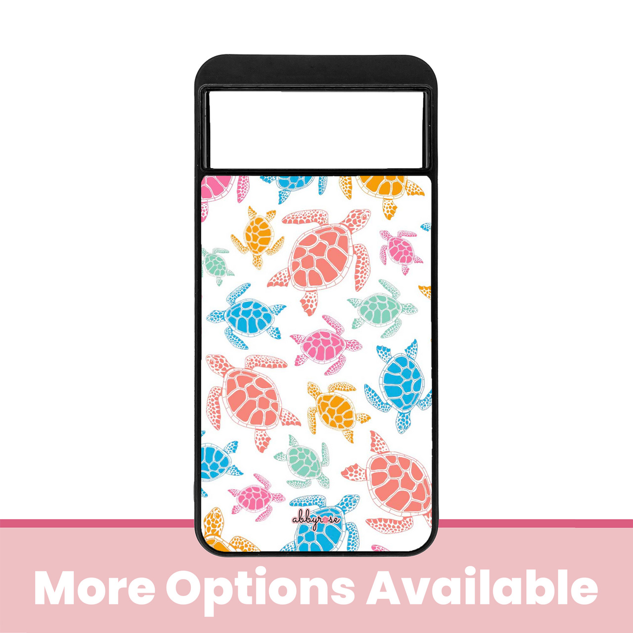 Tropical Turtles Pixel Phone Case - abbyrose