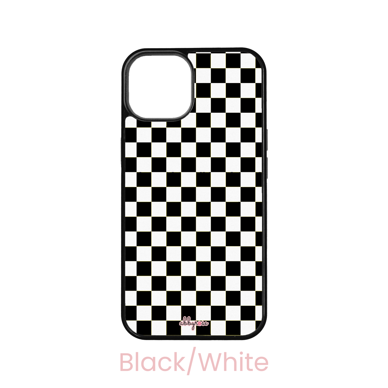 Phone Case: Bold Checkered iPhone Tough Case Glossy / iPhone 17 Air Phone Case: Bold Checkered iPhone Tough Case Glossy / iPhone 17 Air