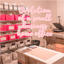 Evolution of a small business office!